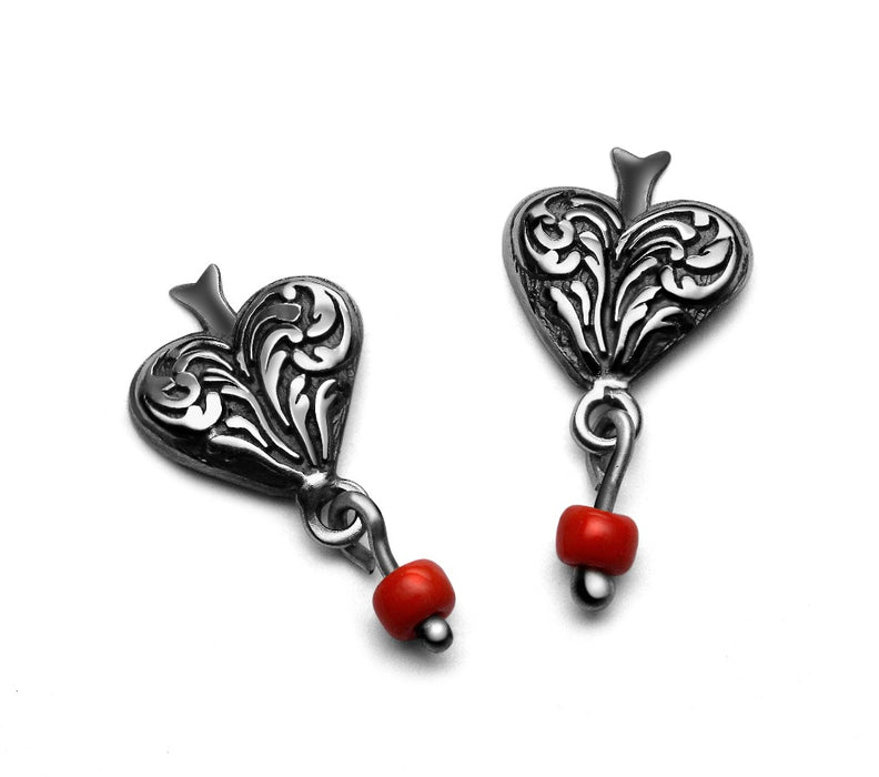 ARETES CORAZON MEDIANO