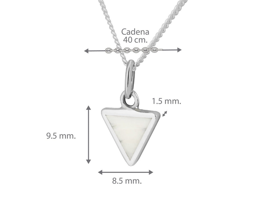 MINI-BONE TRIANGLE PENDANT